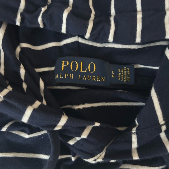Polo by Ralph Lauren • Striped Cotton Hooded T-Shirt - Picture 7 of 9
